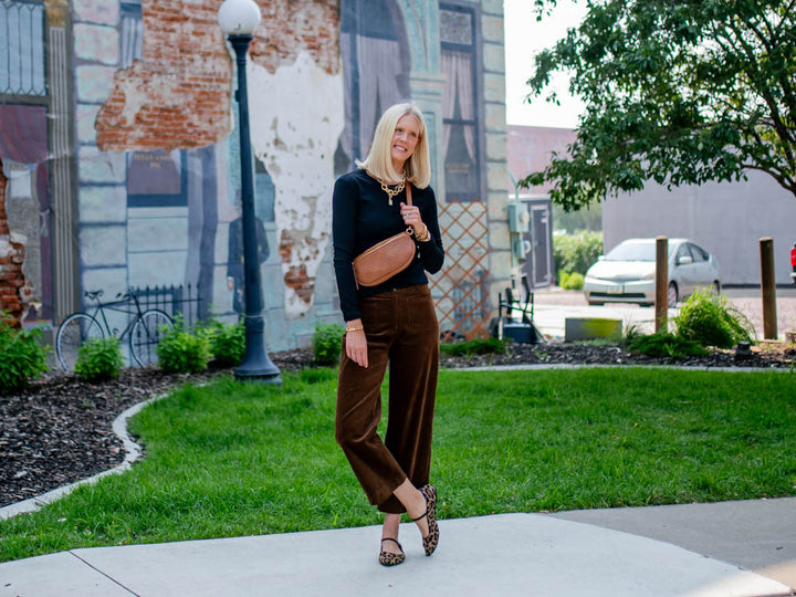 Sutton Tall Cropped Cord Pant