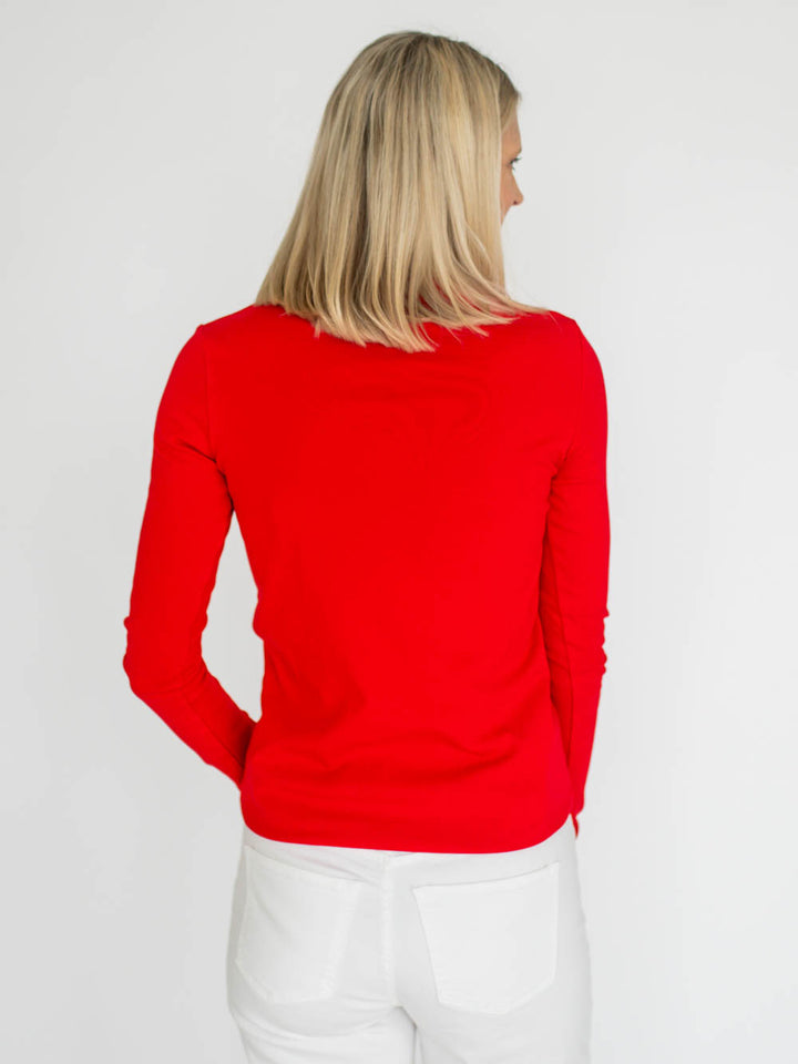 Crème de la Crème Tall Tee - Red