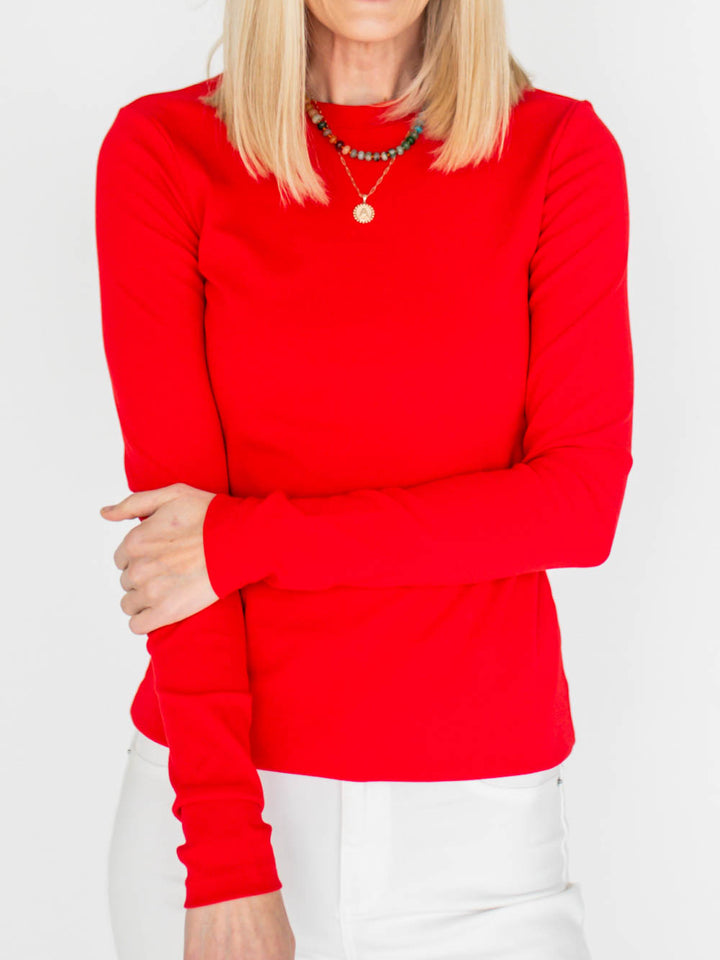 Crème de la Crème Tall Tee - Red