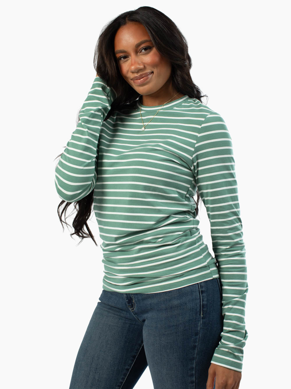 blaire-tall-stripe-long-sleeve-seafoam-classic-fit