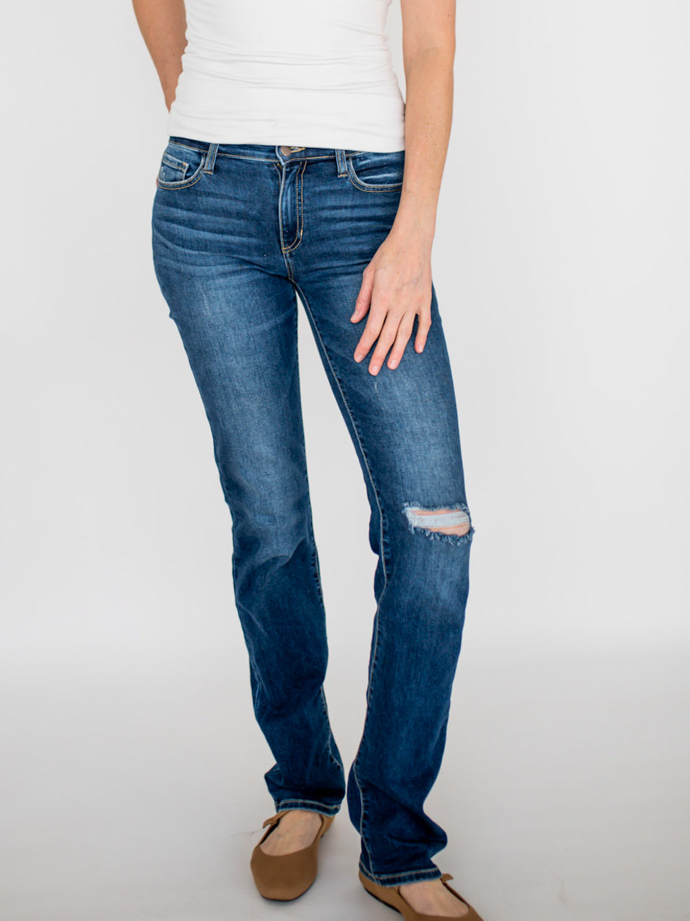American Tall Blue Jean For Women Straight Leg Skinny Jeans