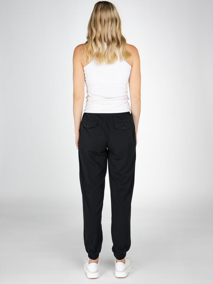 Melrose Tall Joggers - Black