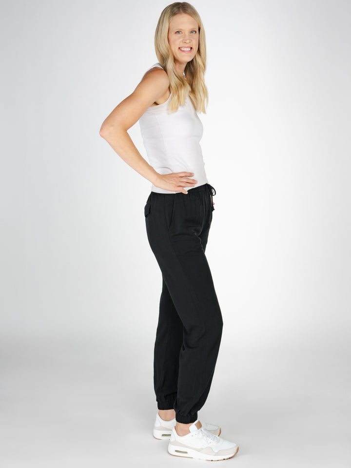 Melrose Tall Joggers - Black