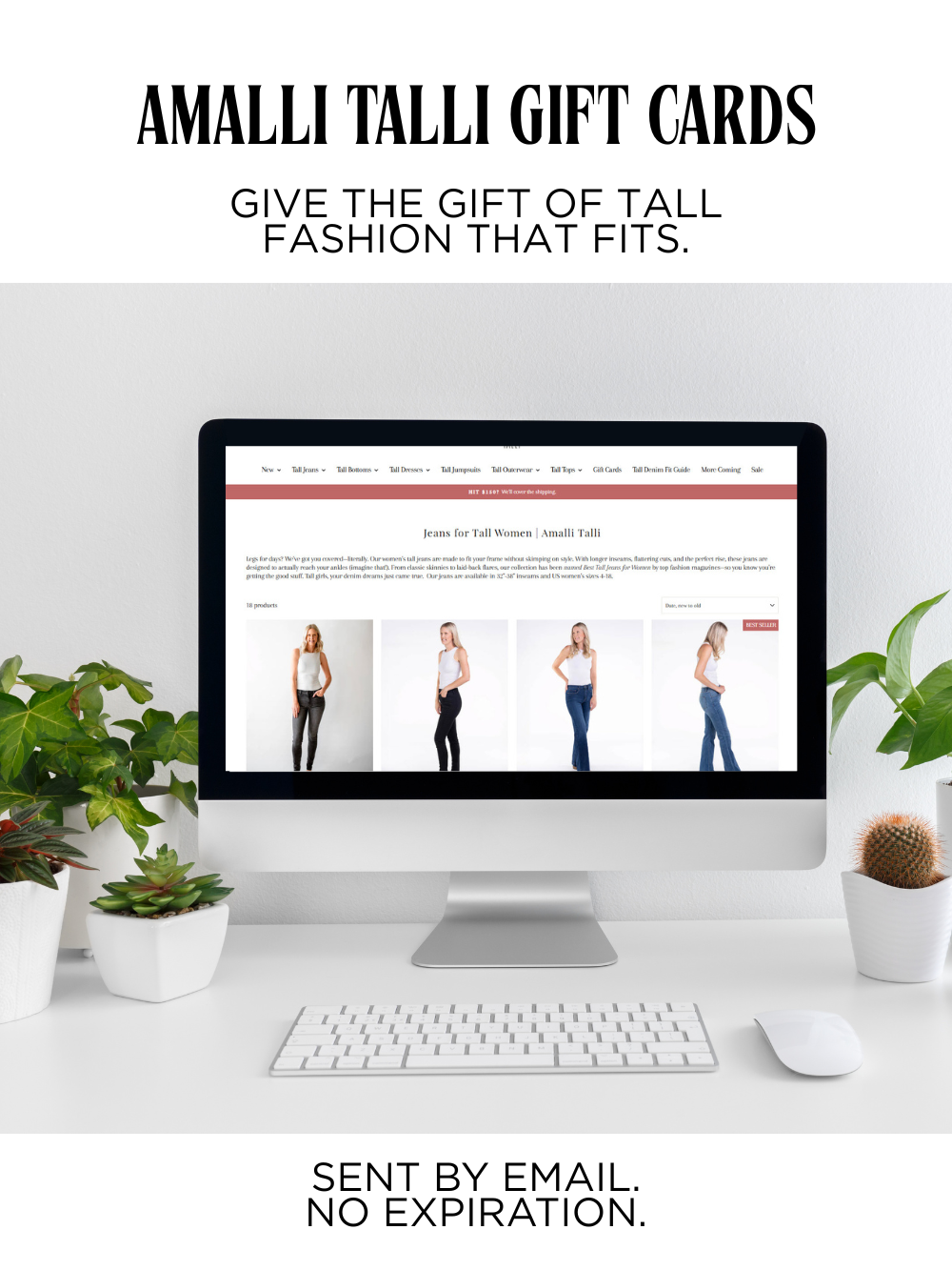 Amalli Talli Gift Card for Tall Women