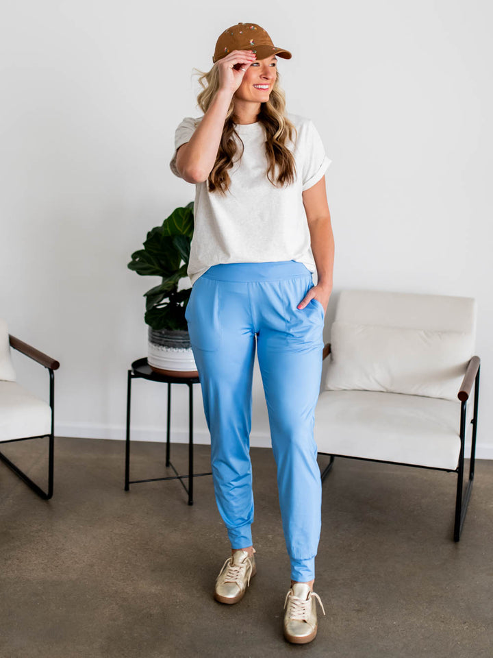 Stride Tall Jogger - Bluebelle