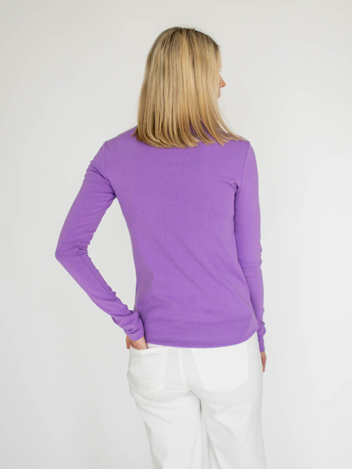 Crème de la Crème Tall Tee - Violet