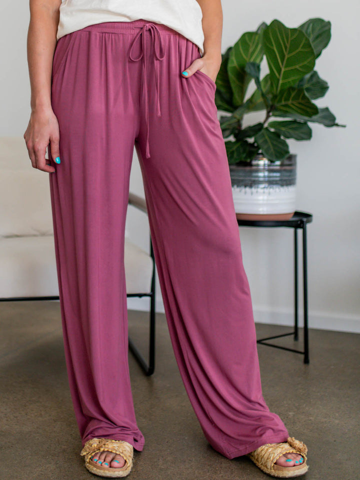 Harmony Tall Pant - Mauve Desert