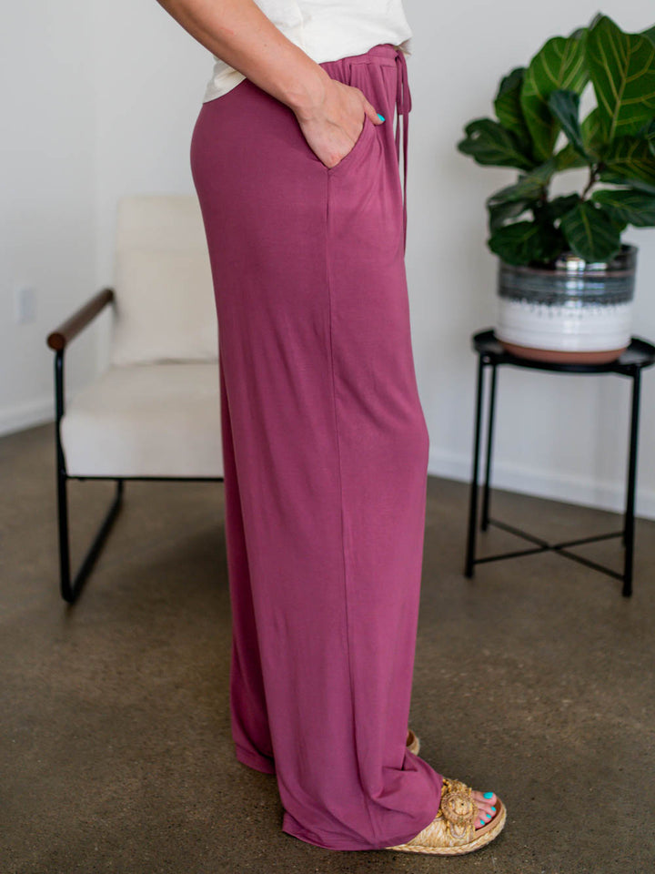 Harmony Tall Pant - Mauve Desert