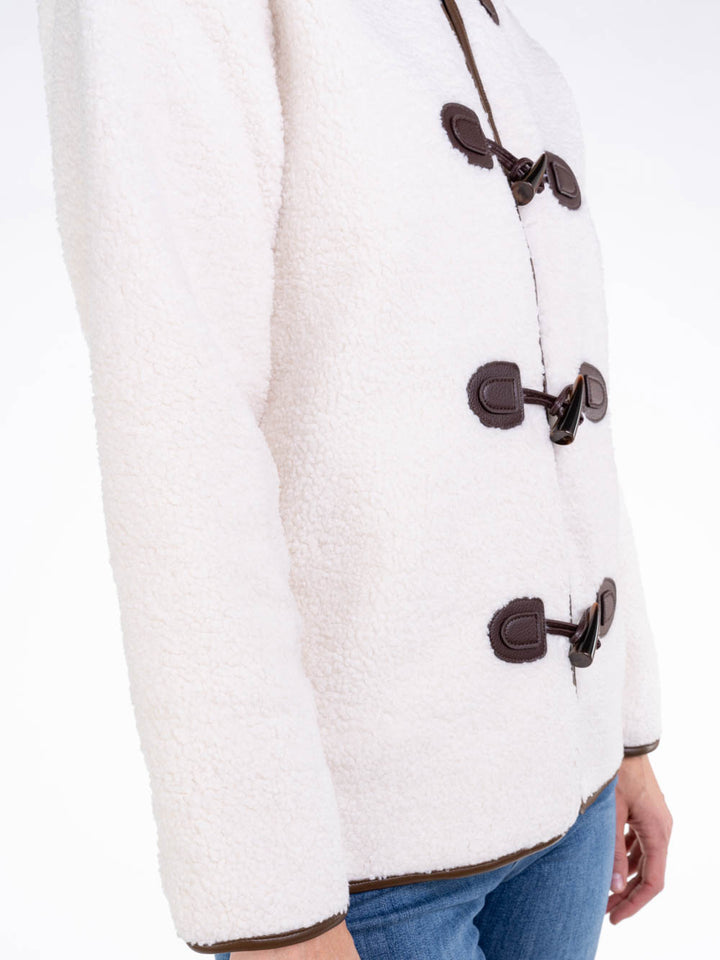 Sherpa Toggle Outerwear for Tall Ladies