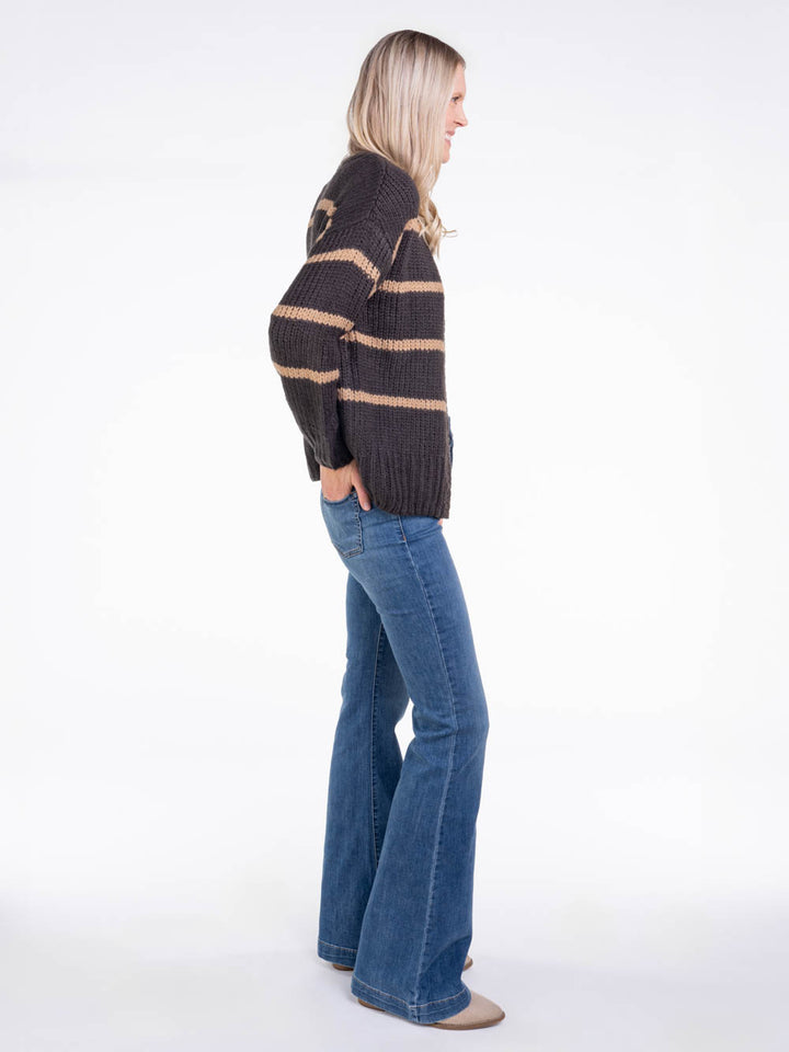 Striped Cardigan for Tall Ladies