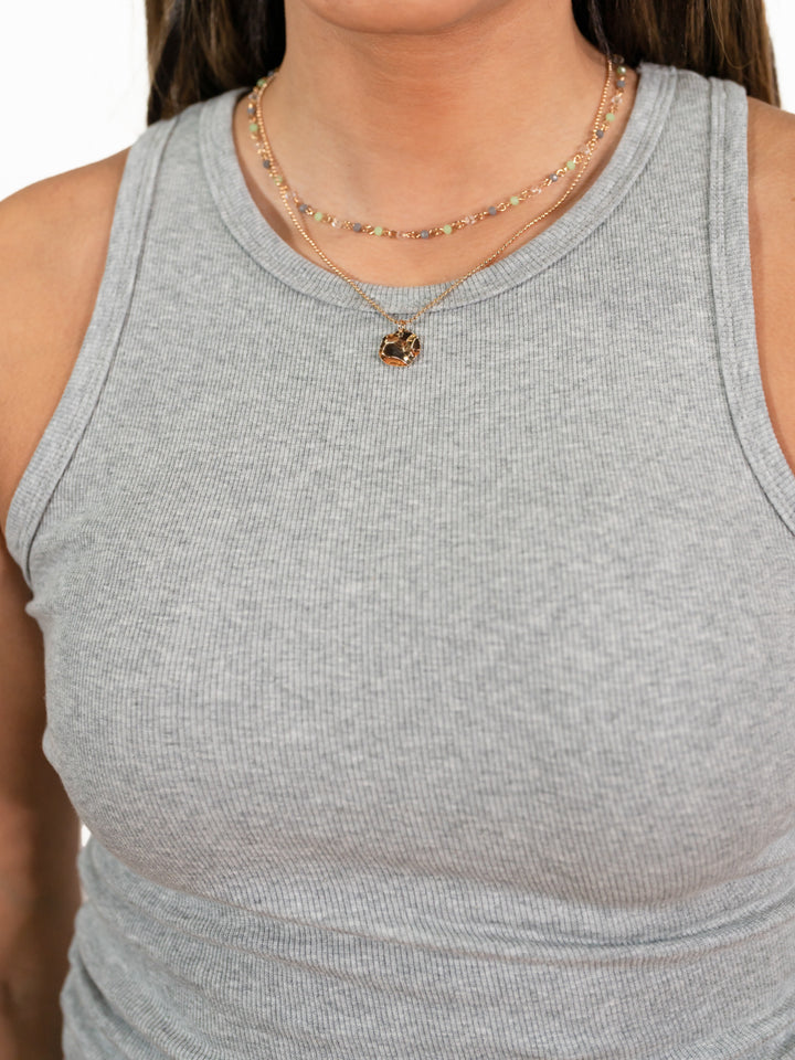 Everyday Tall Tank - Light Grey