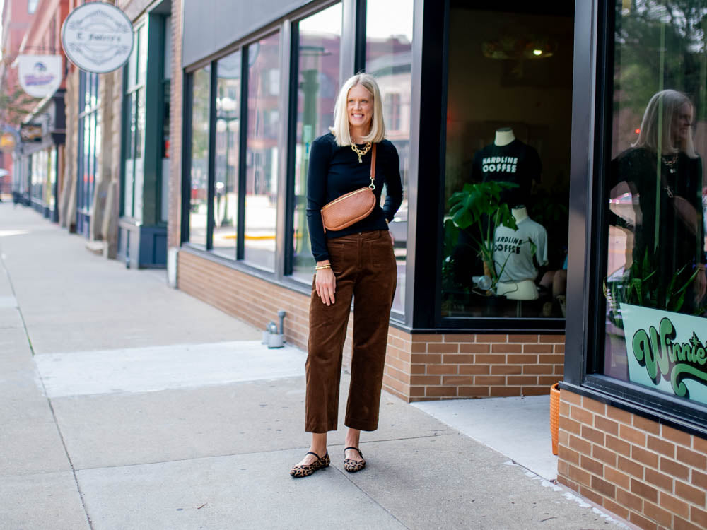 Sutton Tall Cropped Cord Pant