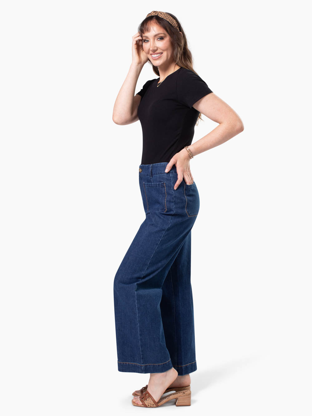 Contour Tall Tee - Black