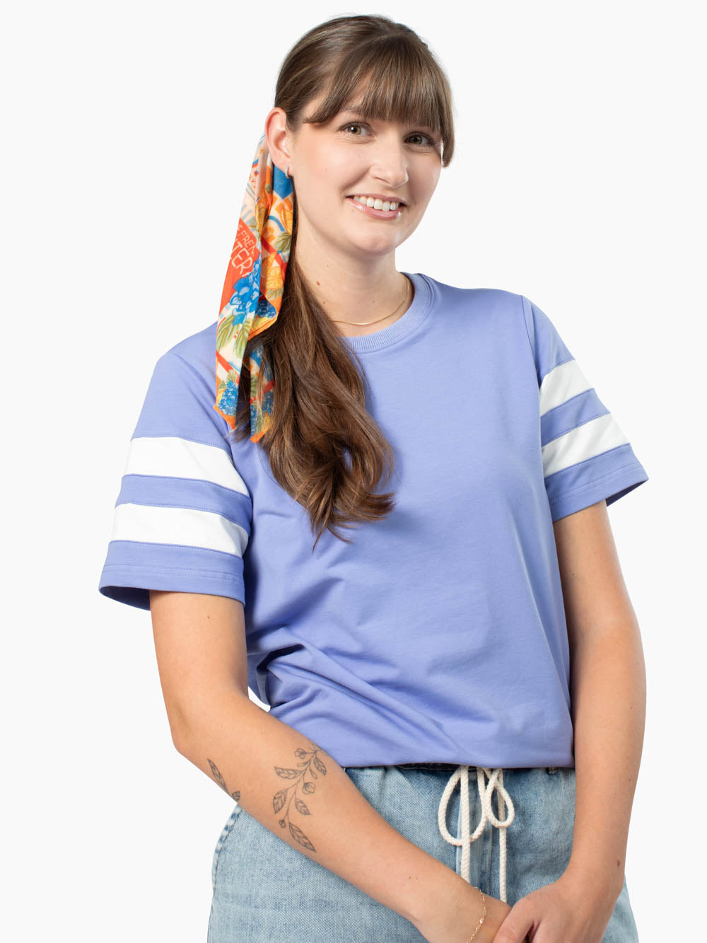 Camden Tall Tee - Periwinkle