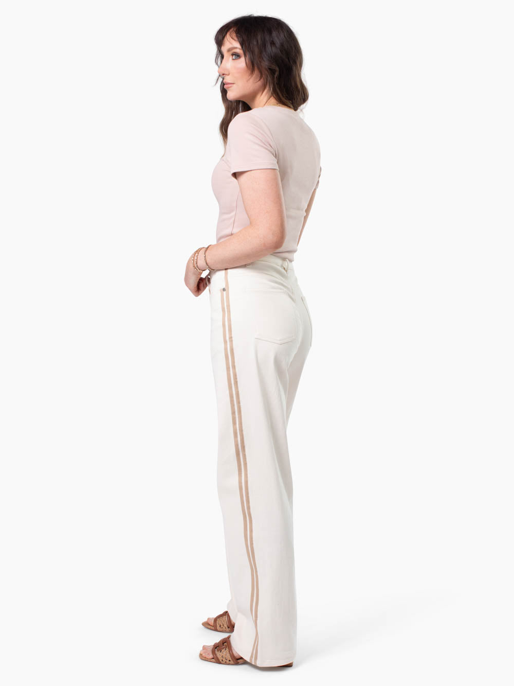 Contour Tall Tee - Dusty Rosewood