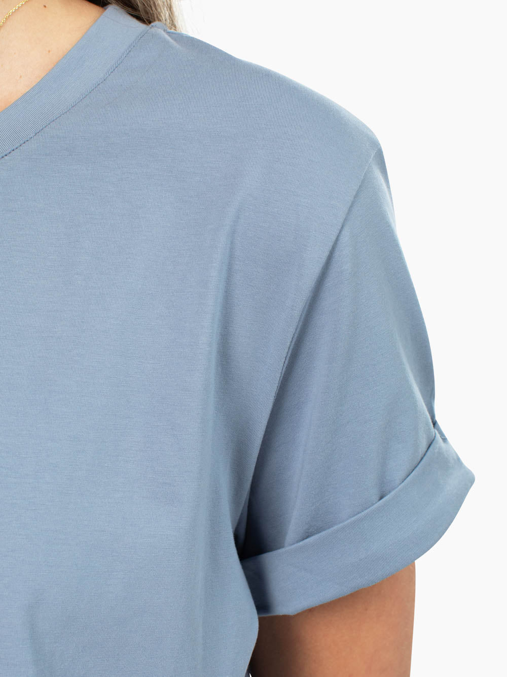 Frame Tall Tee - Coastal Blue