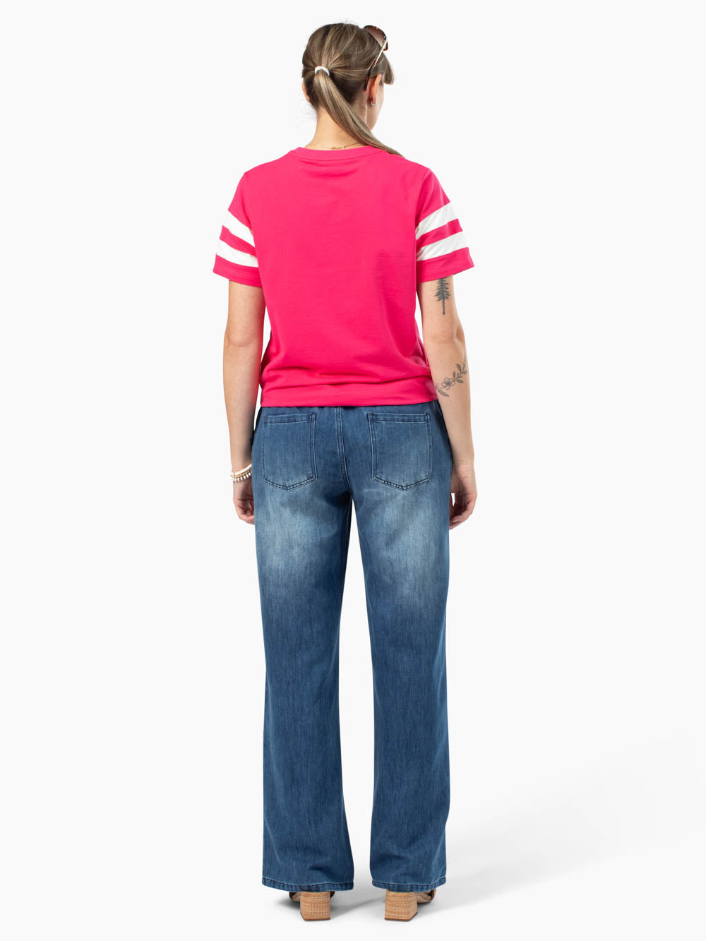 Camden Tall Tee - Dragonfruit