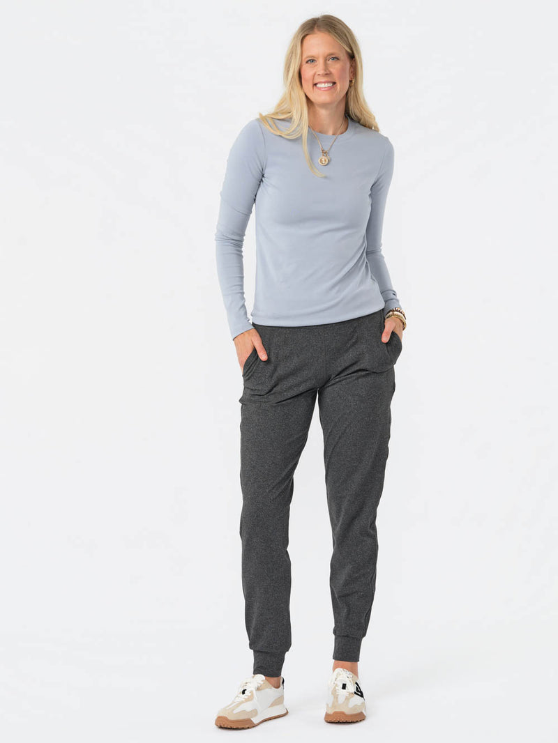 Crème de la Crème Tall Tee - Mist Blue