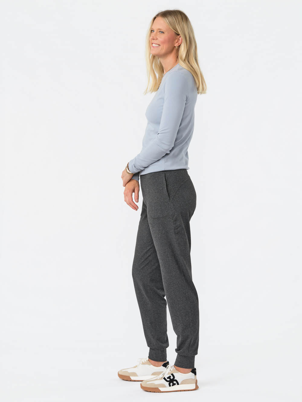 Crème de la Crème Tall Tee - Mist Blue