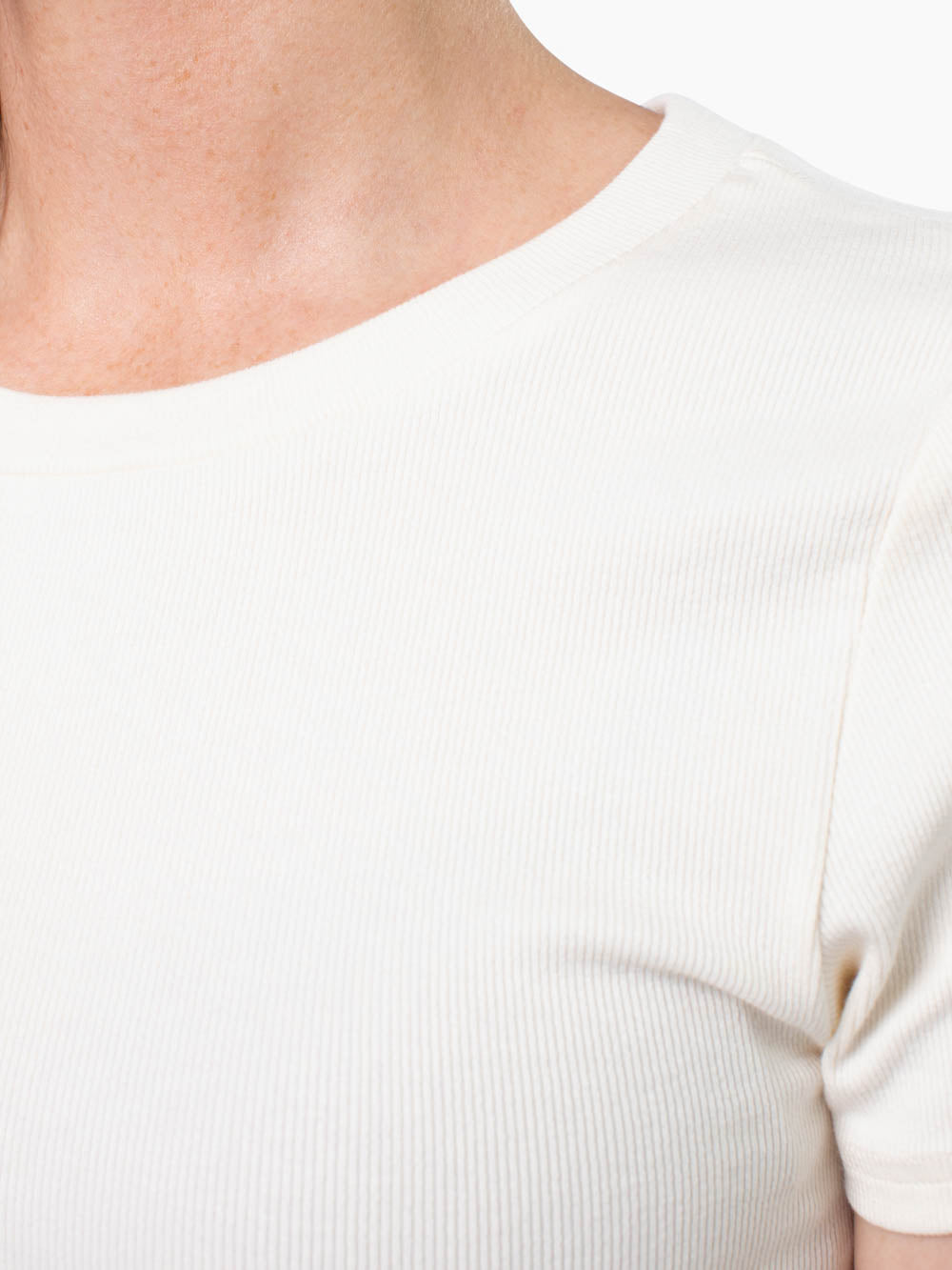 Contour Tall Tee - Creamy Almond