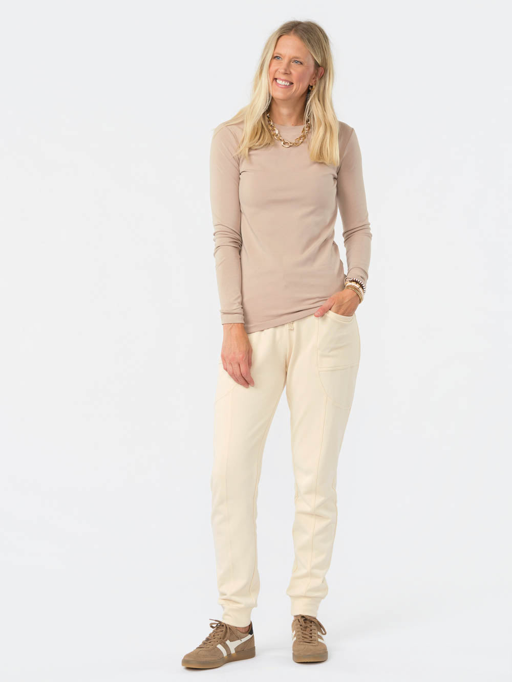 Crème de la Crème Tall Tee - Mushroom
