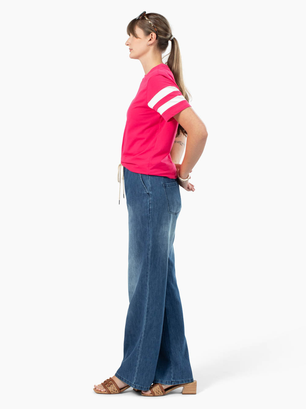 Camden Tall Tee - Dragonfruit