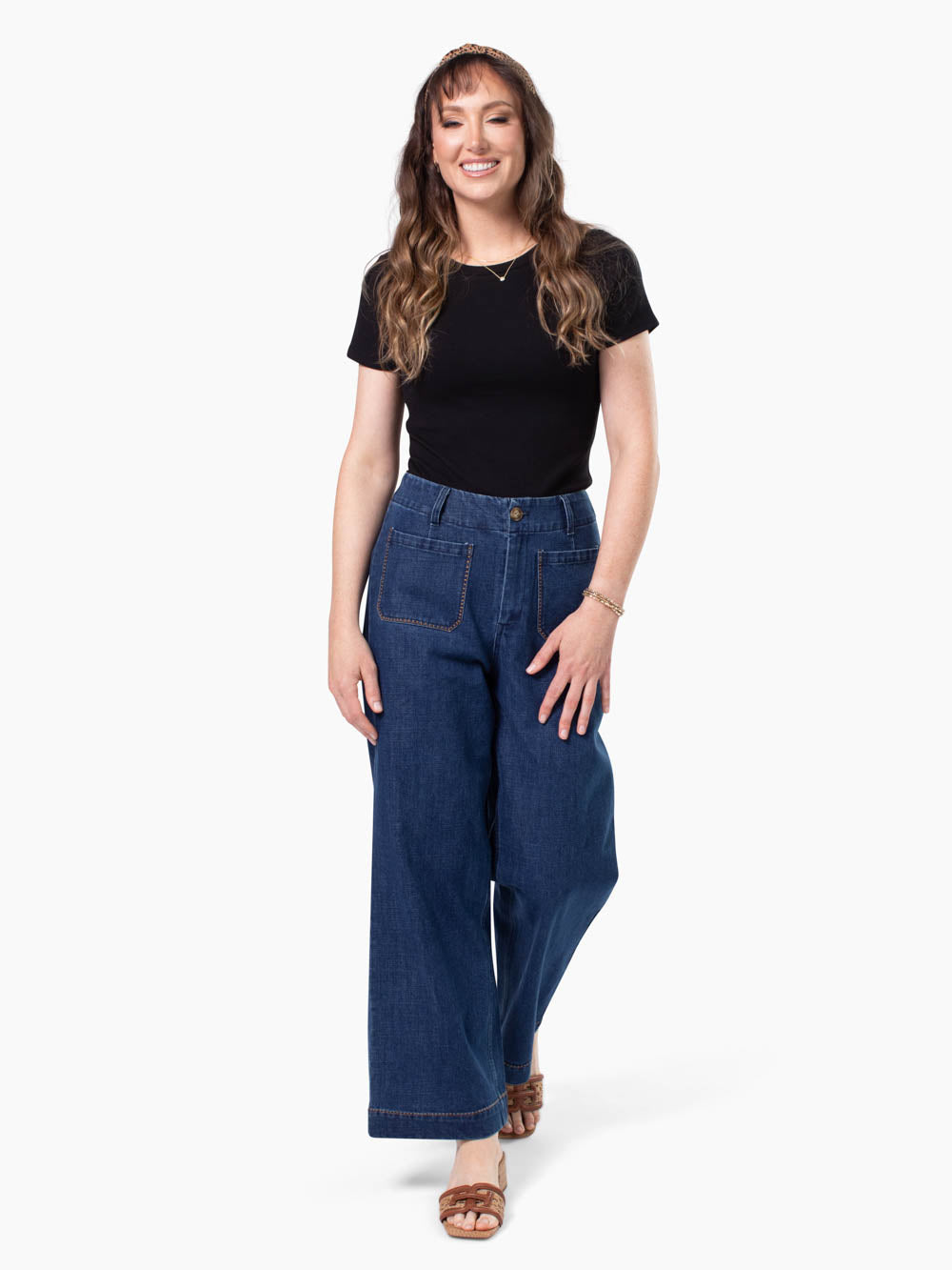 Contour Tall Tee - Black