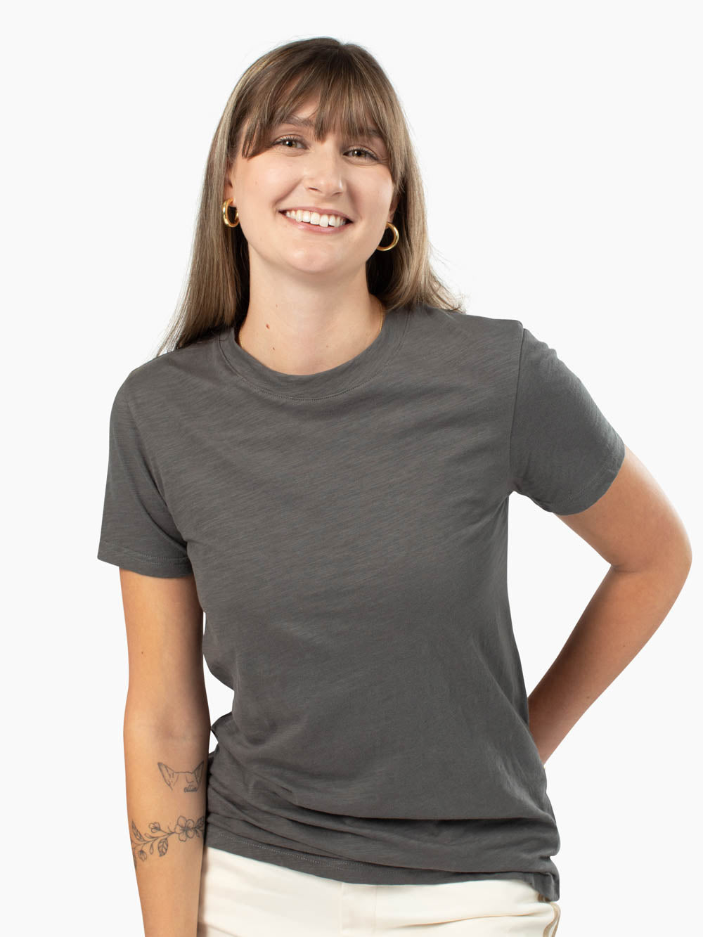 OG Cotton Tall Tee - Ash
