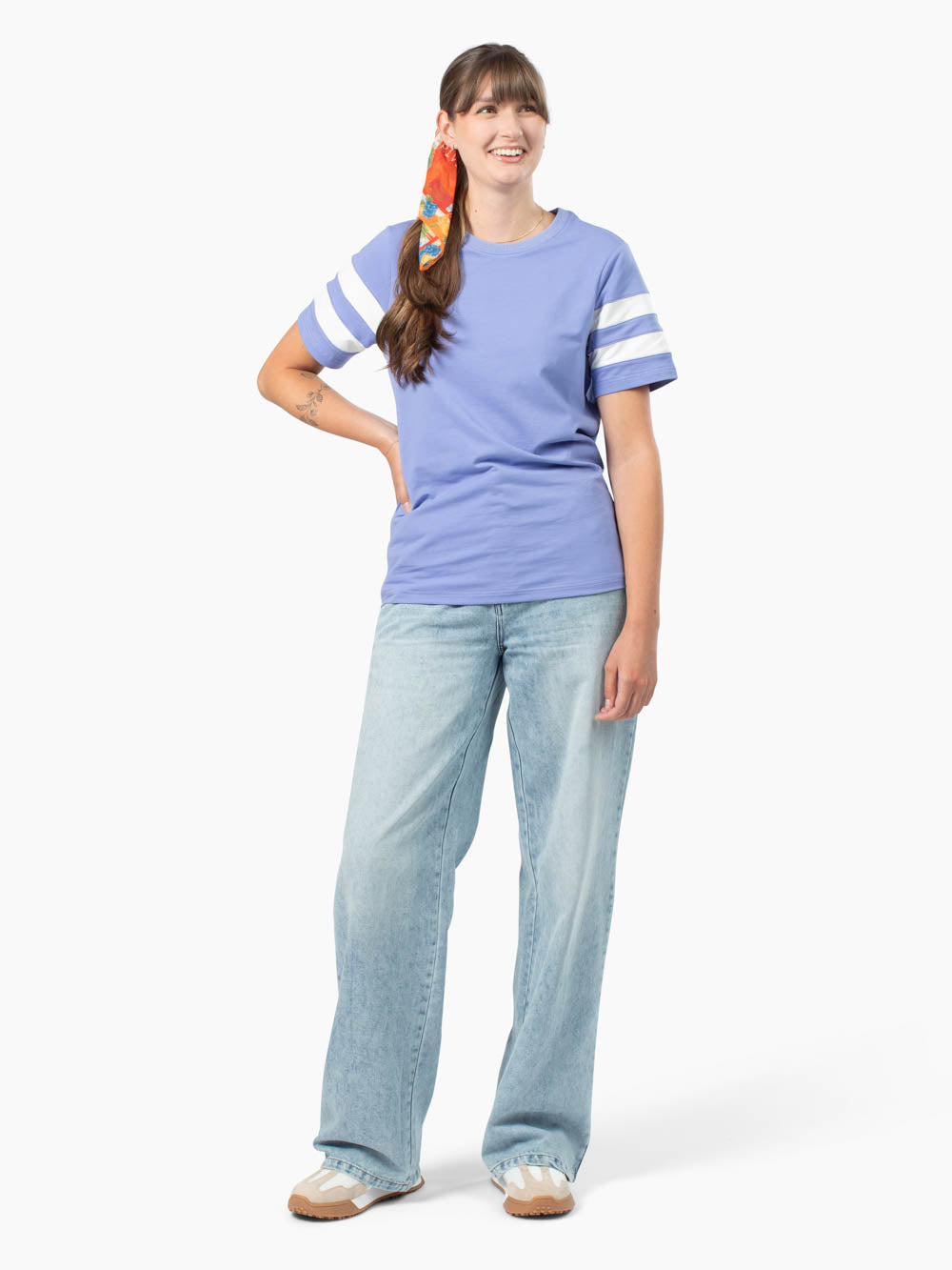 Camden Tall Tee - Periwinkle