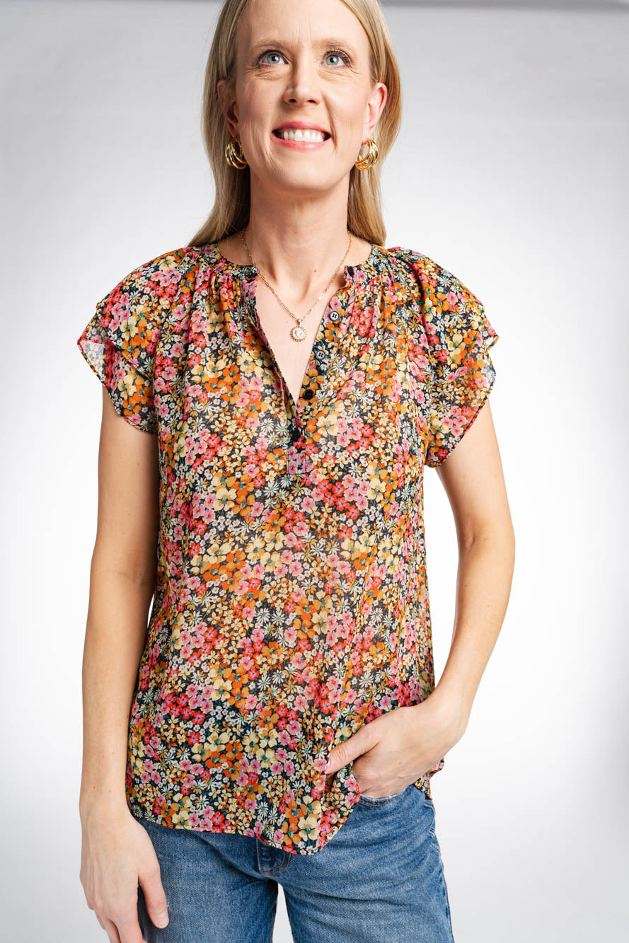 Floral Blouse for Tall Women
