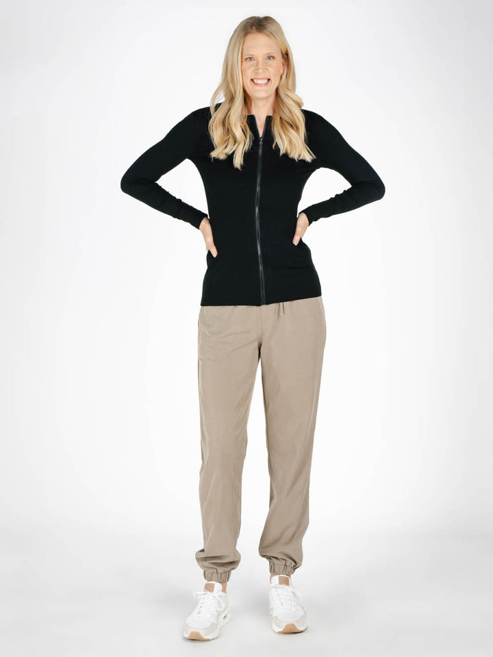 Zip Up Long Sleeve for Tall Women