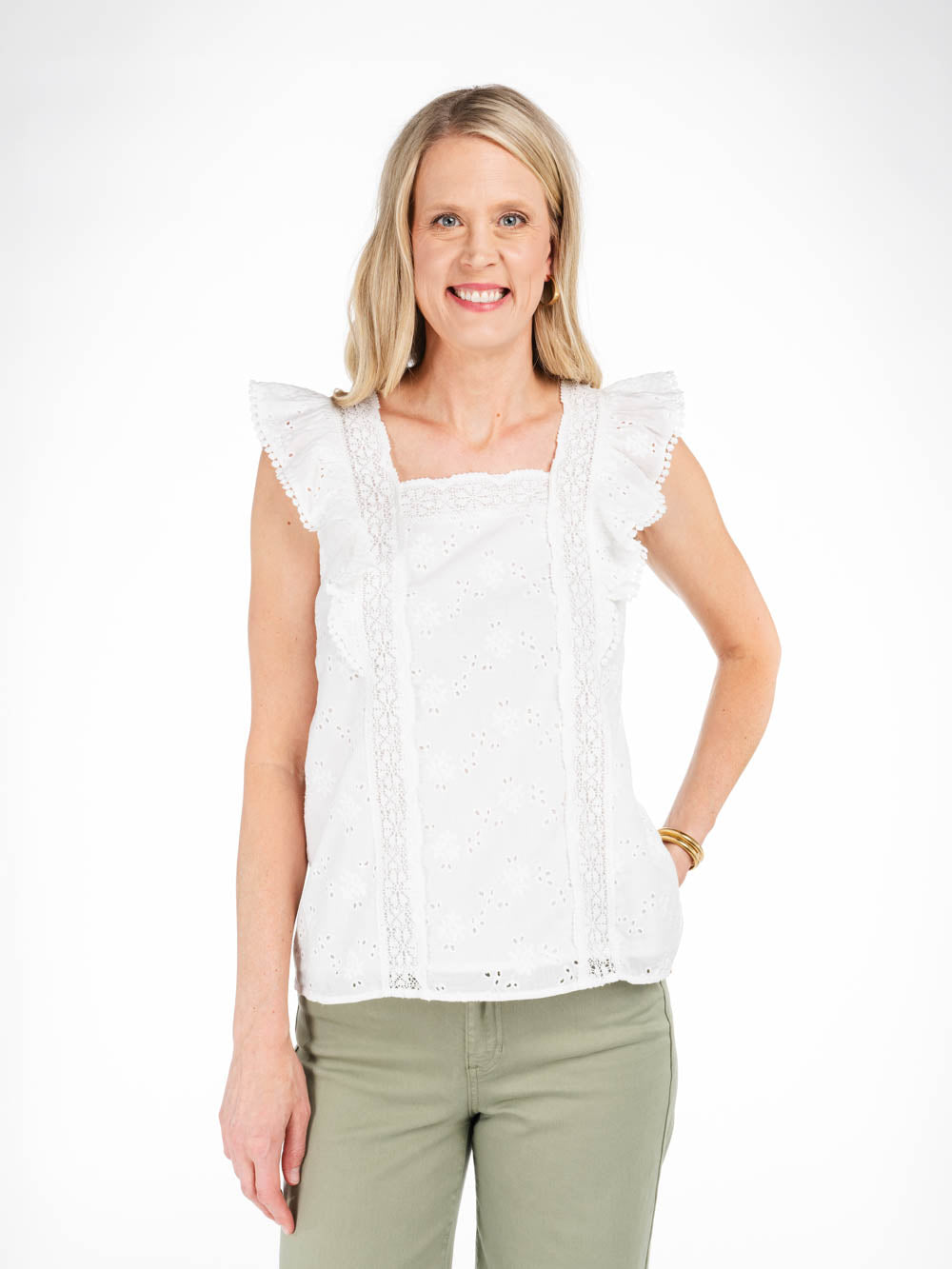 Marbella Eyelet Tall Tank