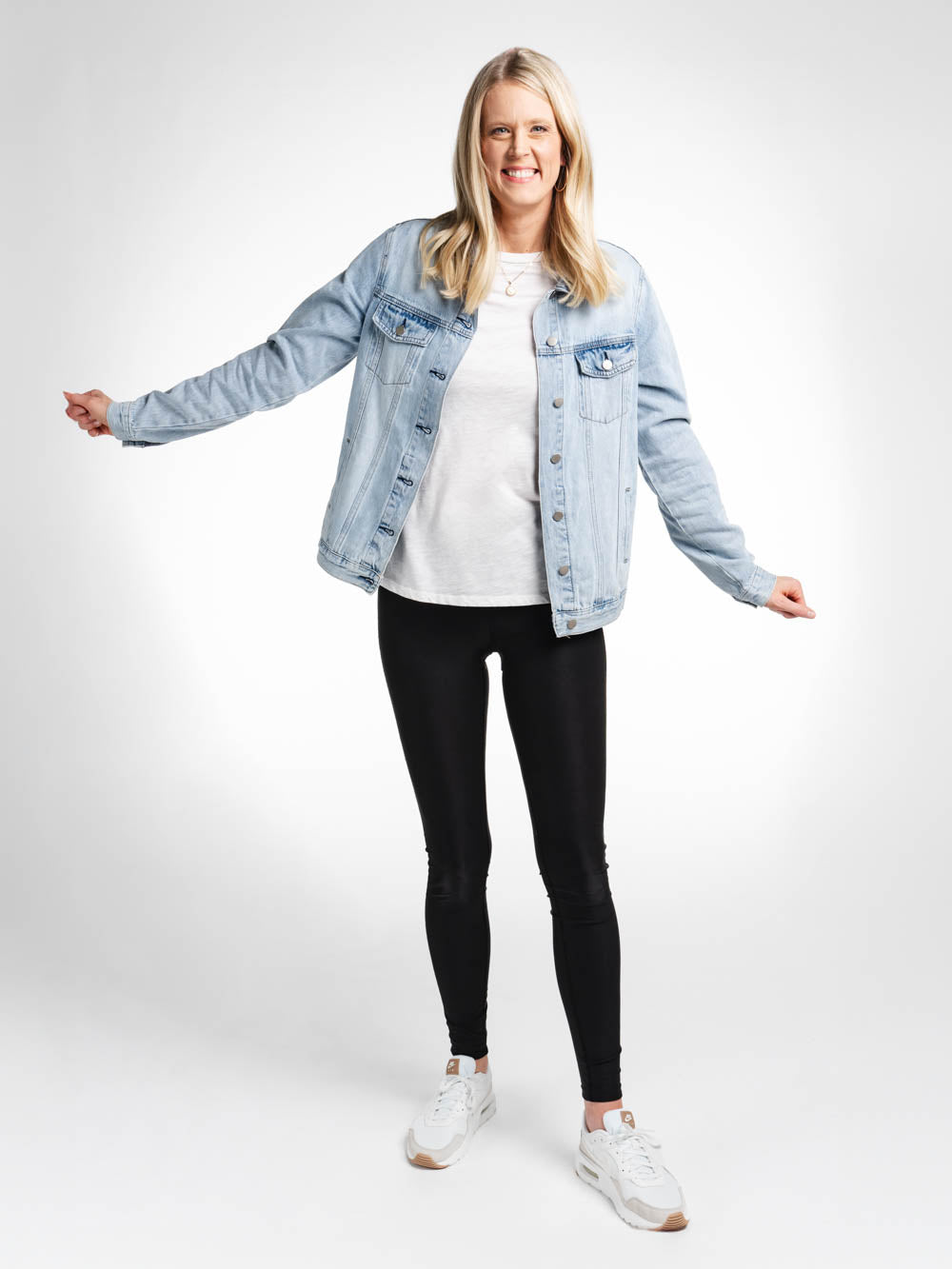 Carly Tall Jean Jacket - Light Wash