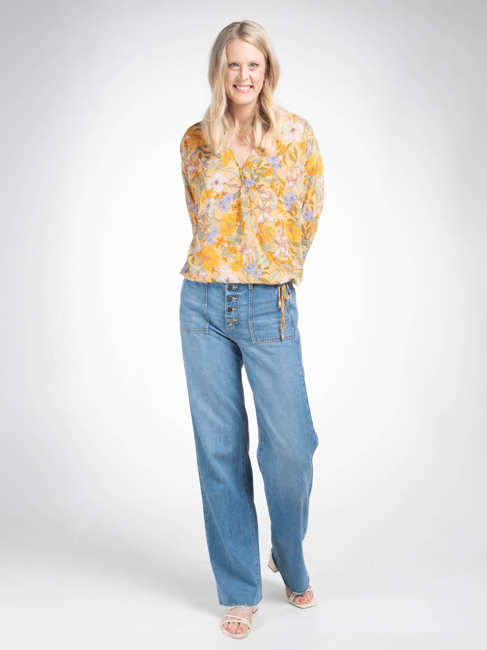 Floral Tops for Tall Women