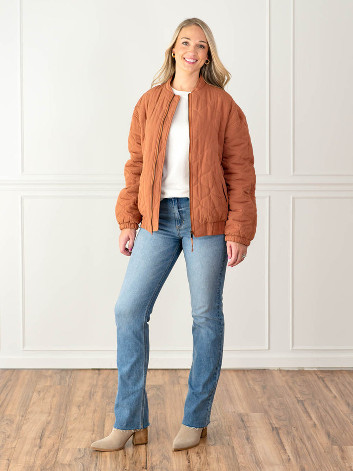 Quilted Jacket Outerwear for Tall Women