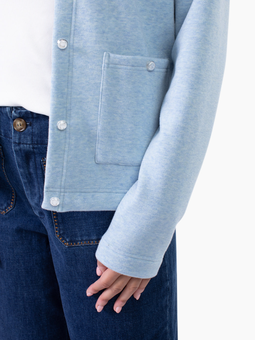 Grace Tall Cardigan - Sky Blue