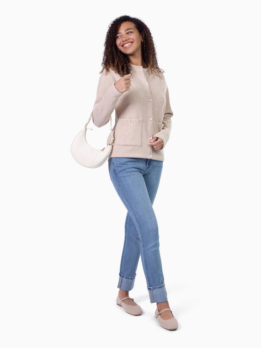 Grace Tall Cardigan - Dune