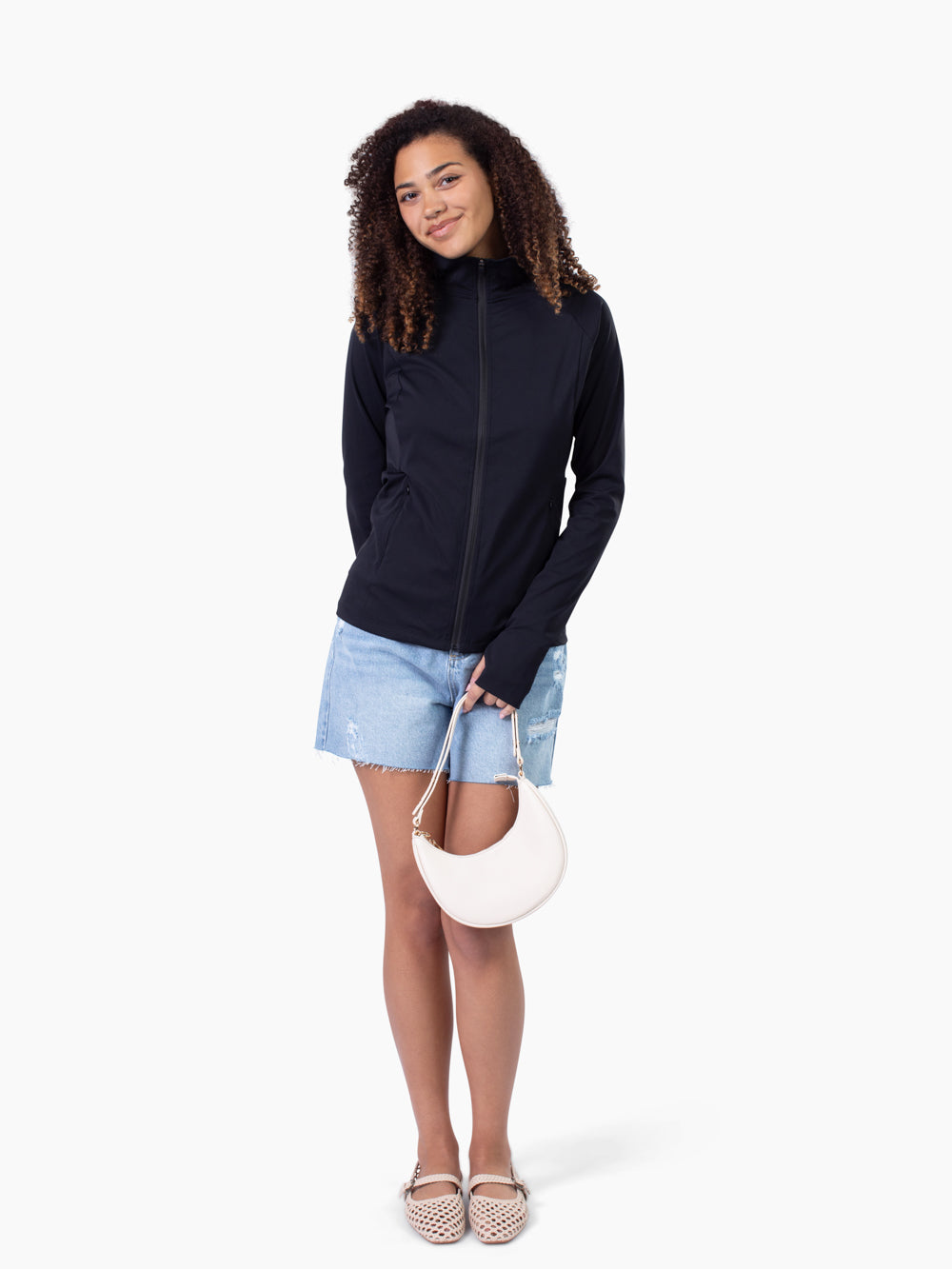 Studio Tall Athletic Jacket - Black