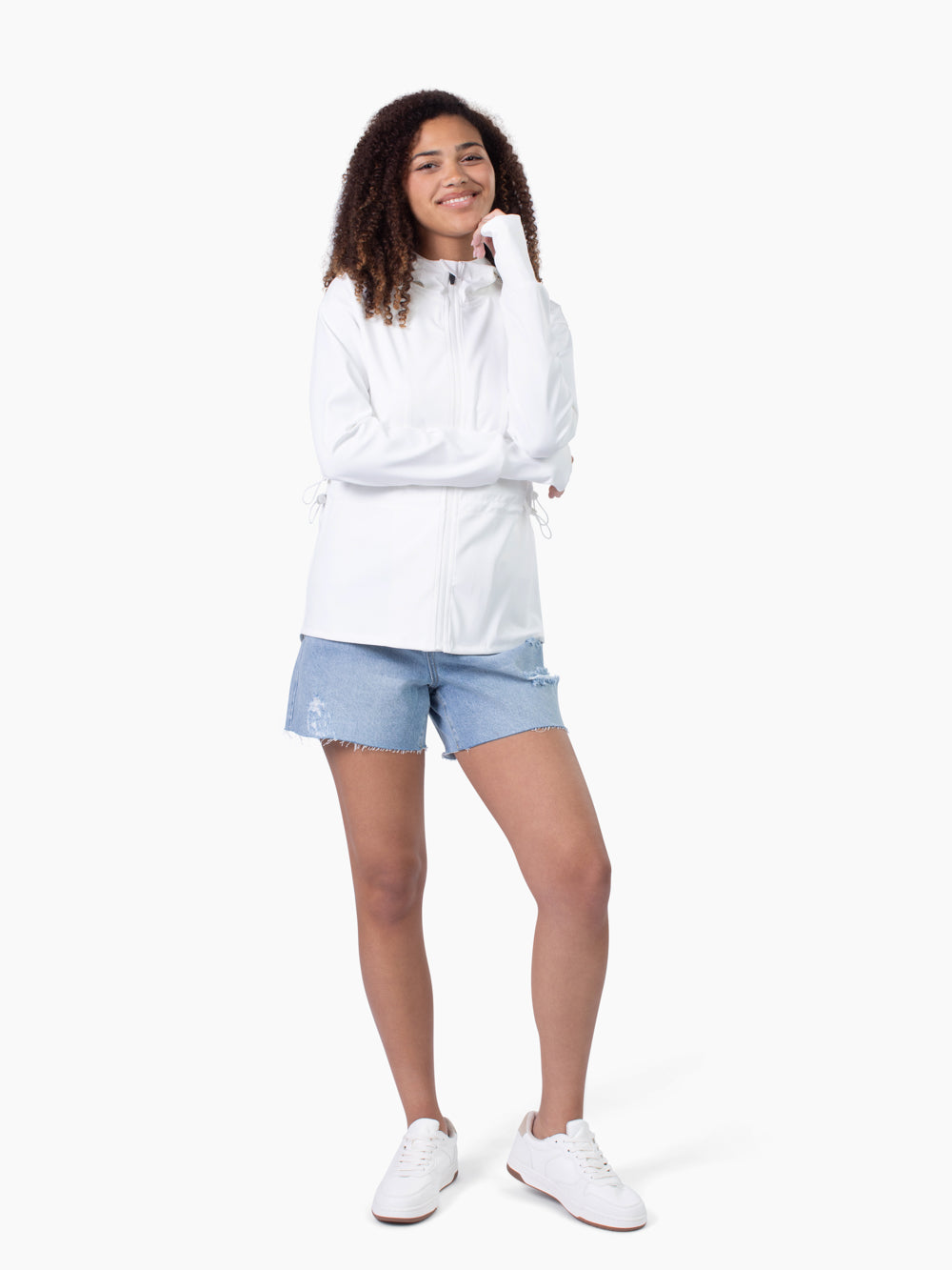 Roam Tall Athletic Jacket - White