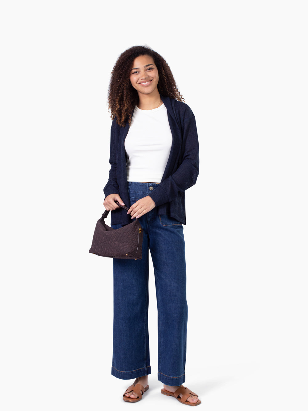 Cove Tall Cardigan - Navy