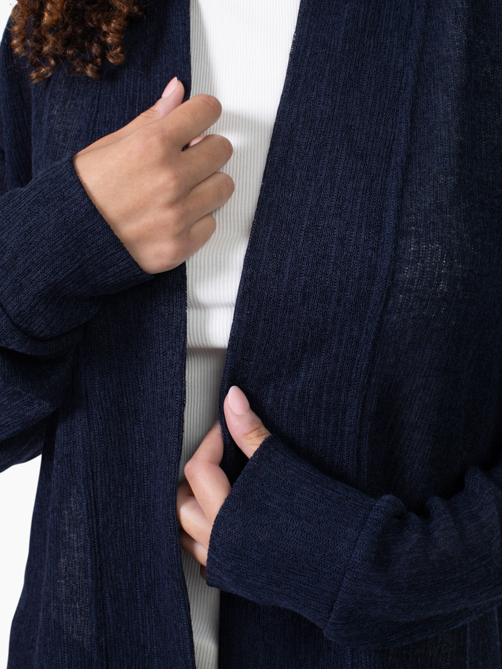 Cove Tall Cardigan - Navy