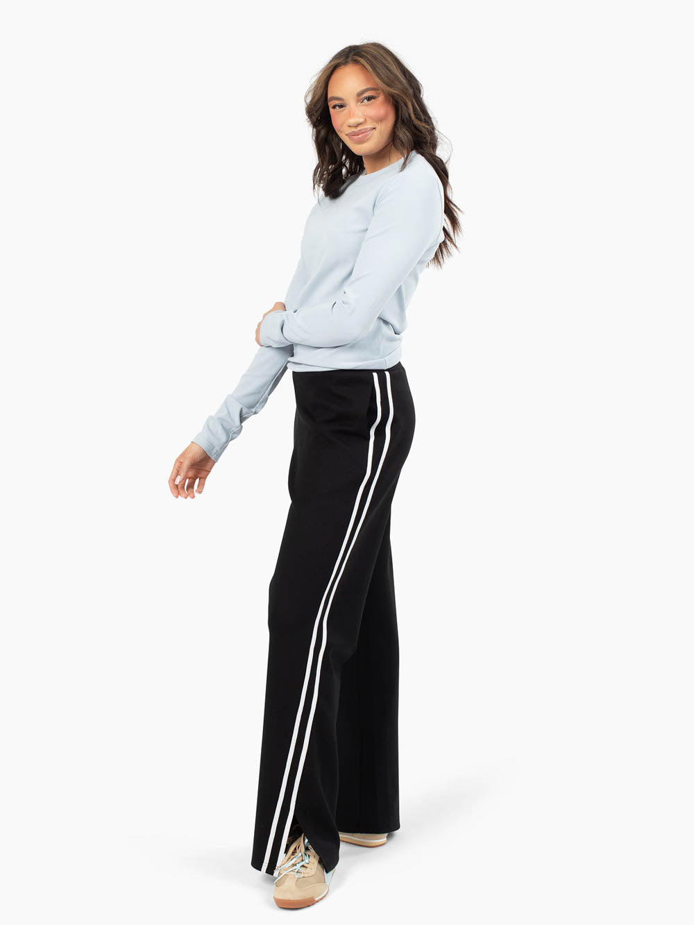 Varsity Tall Track Pant - Black