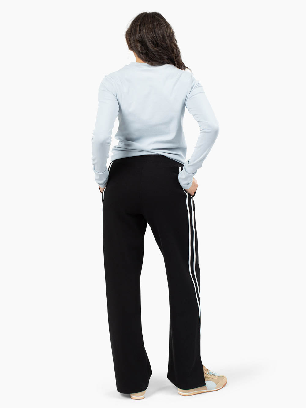Varsity Tall Track Pant - Black