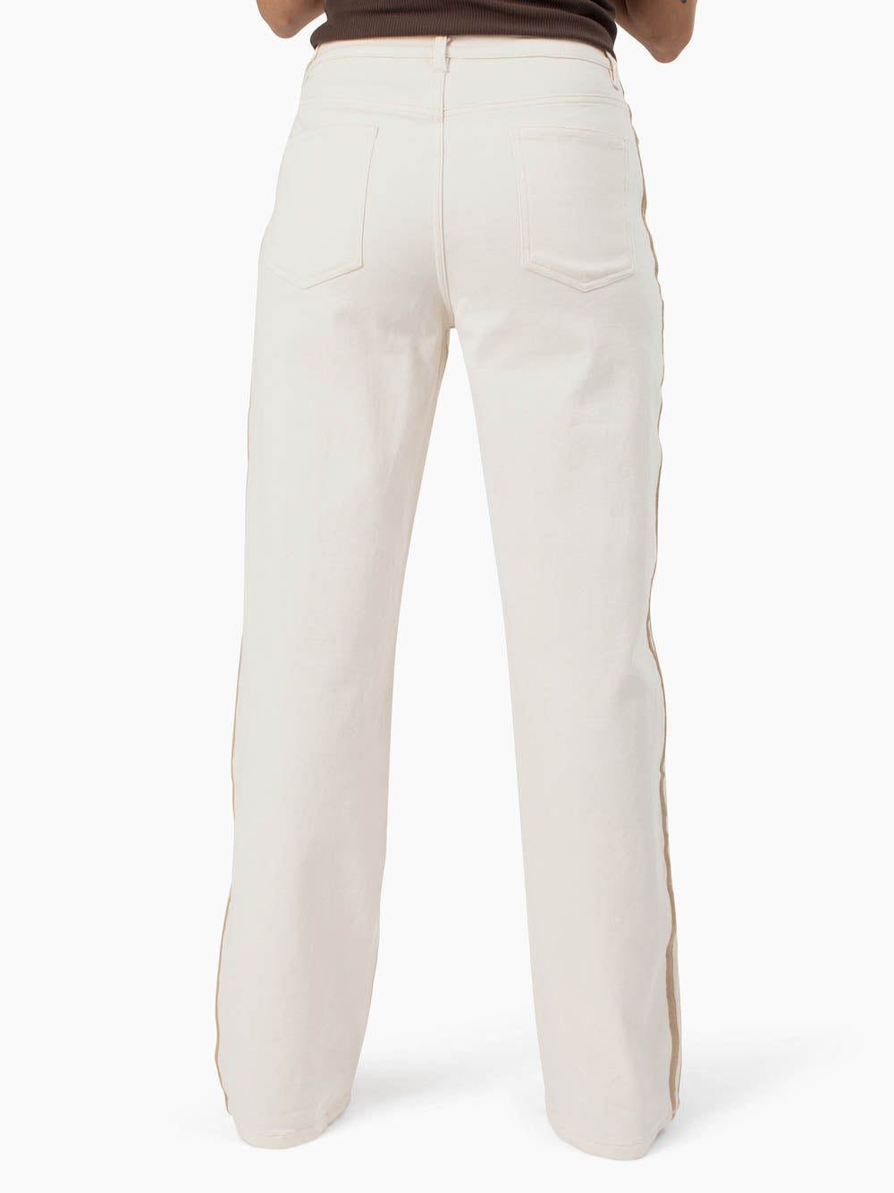 Andie Tall Wide Leg Side Stripe Pant