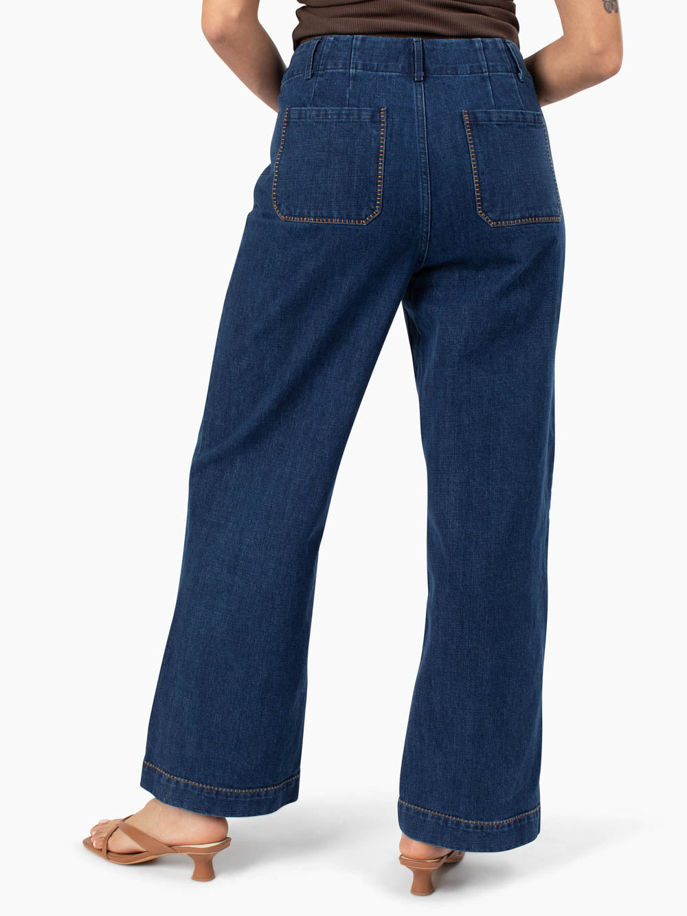 Collins Tall Wide Leg Ankle Jean