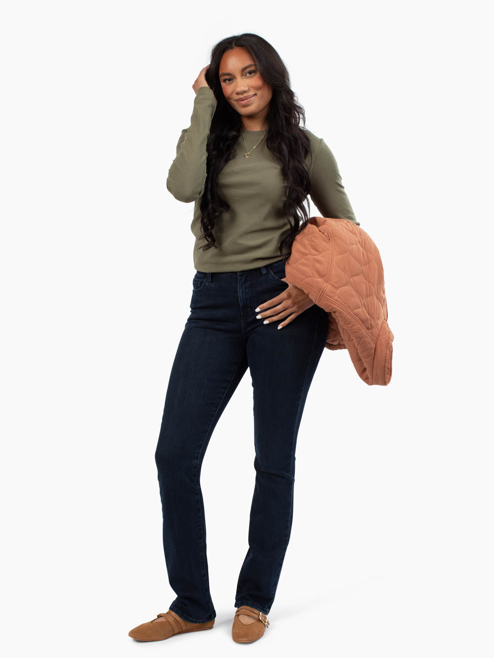 Sloane Tall Straight Leg Jean - Dark Wash