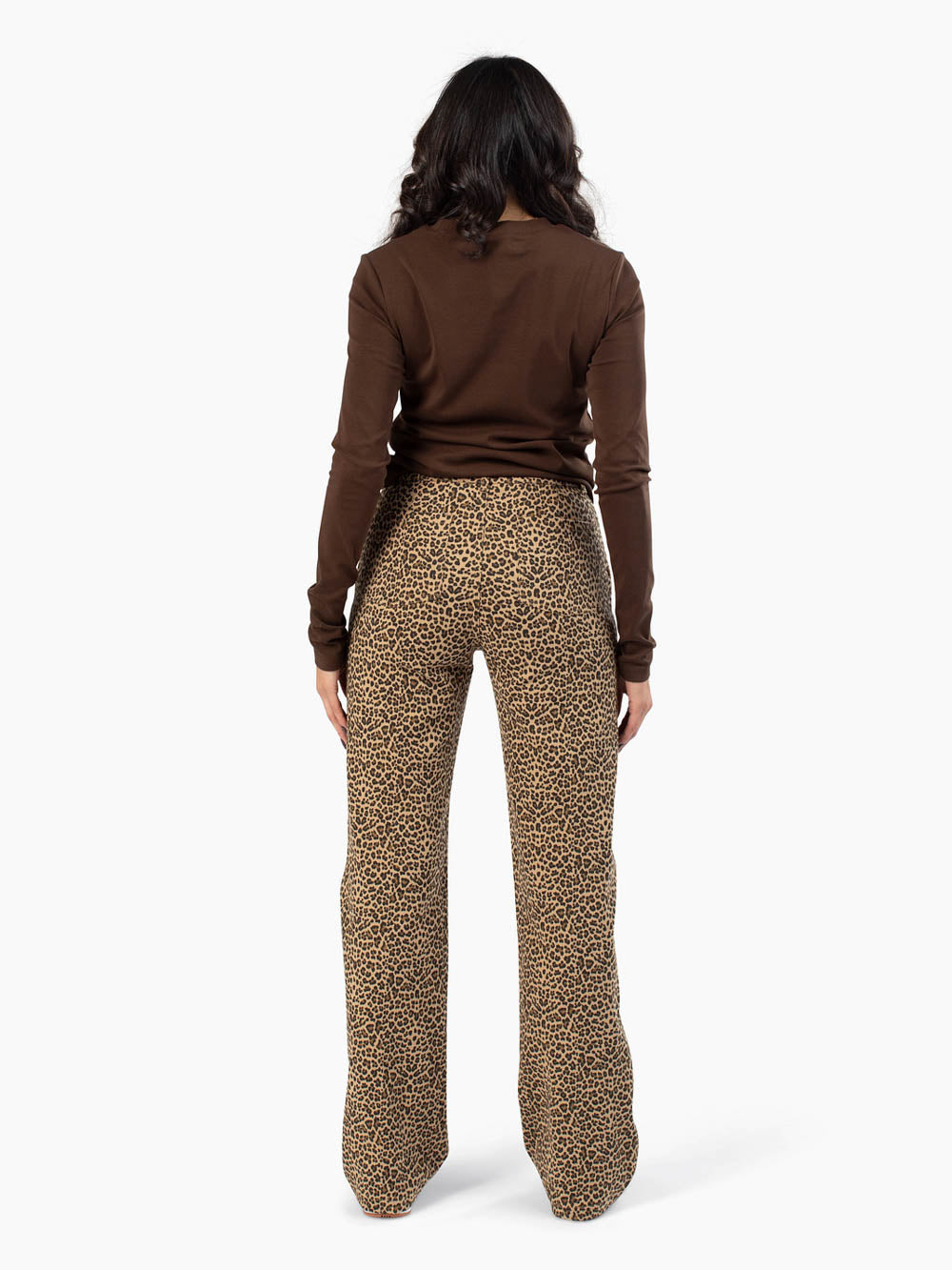 Neutral Leopard Tall Pant