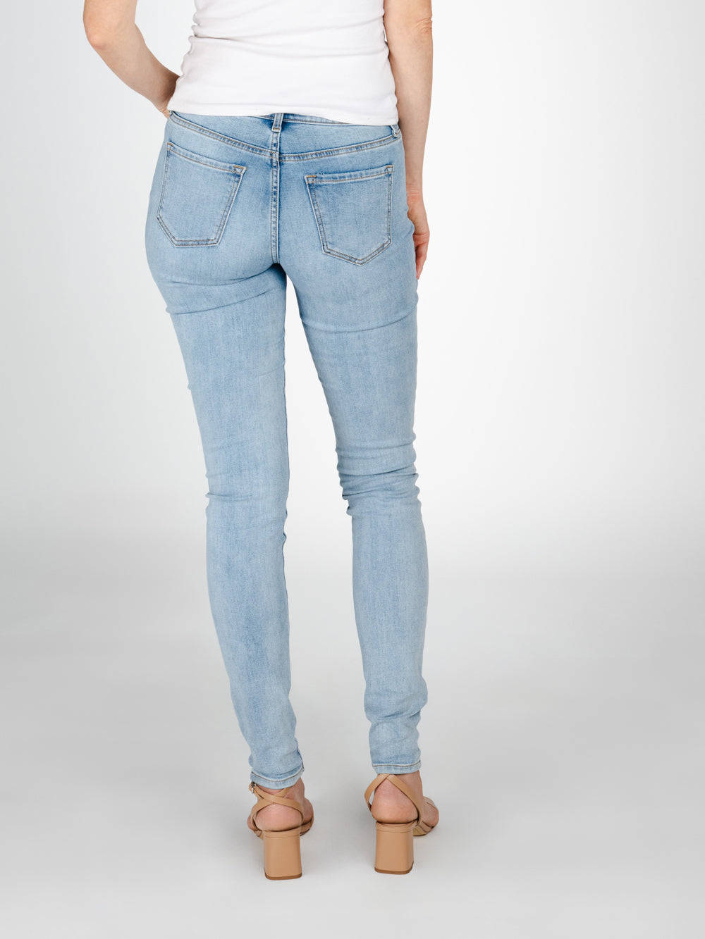 Chandler Tall Skinny Jean - Demi Distressed Wash