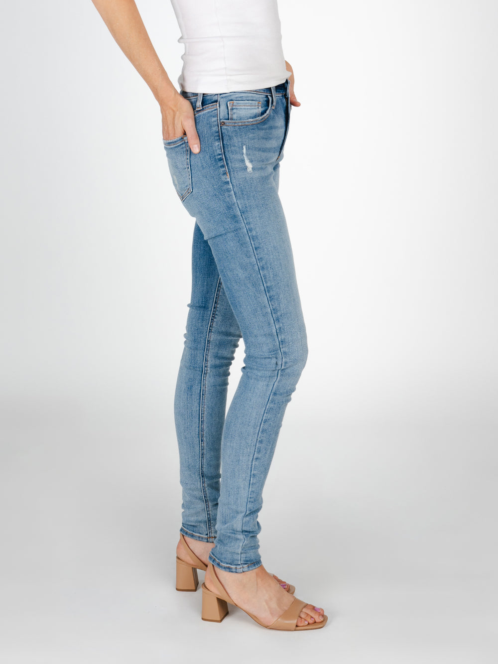 Chandler Tall Skinny Jean - 90's Wash