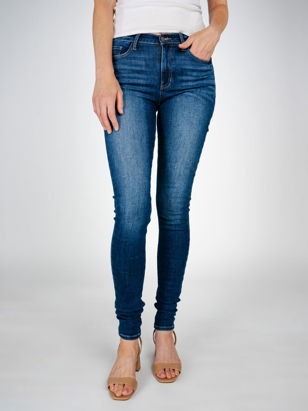 Chandler Tall Skinny Jean Classic Wash Jeans for Tall Women